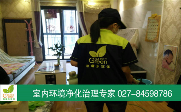漢陽(yáng)鐵建國(guó)際新房甲醛治理